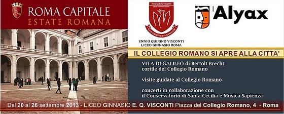 Il Collegio Romano si apre alla città